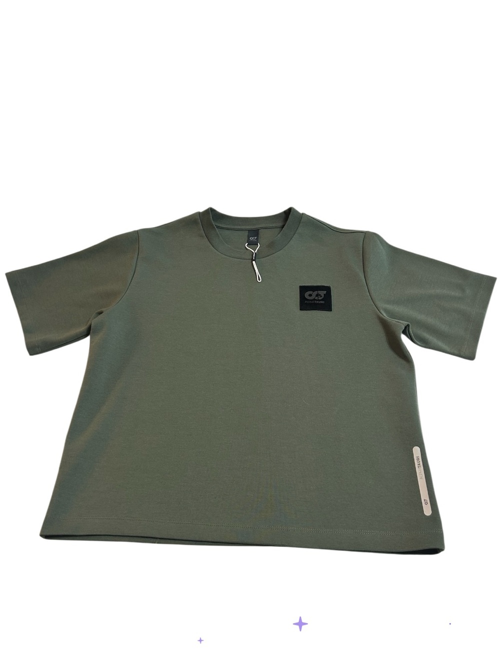 New AlphaTauri x Red Bull F1 Sportswear T-Shirt Logo Olive Green Mens Sz M